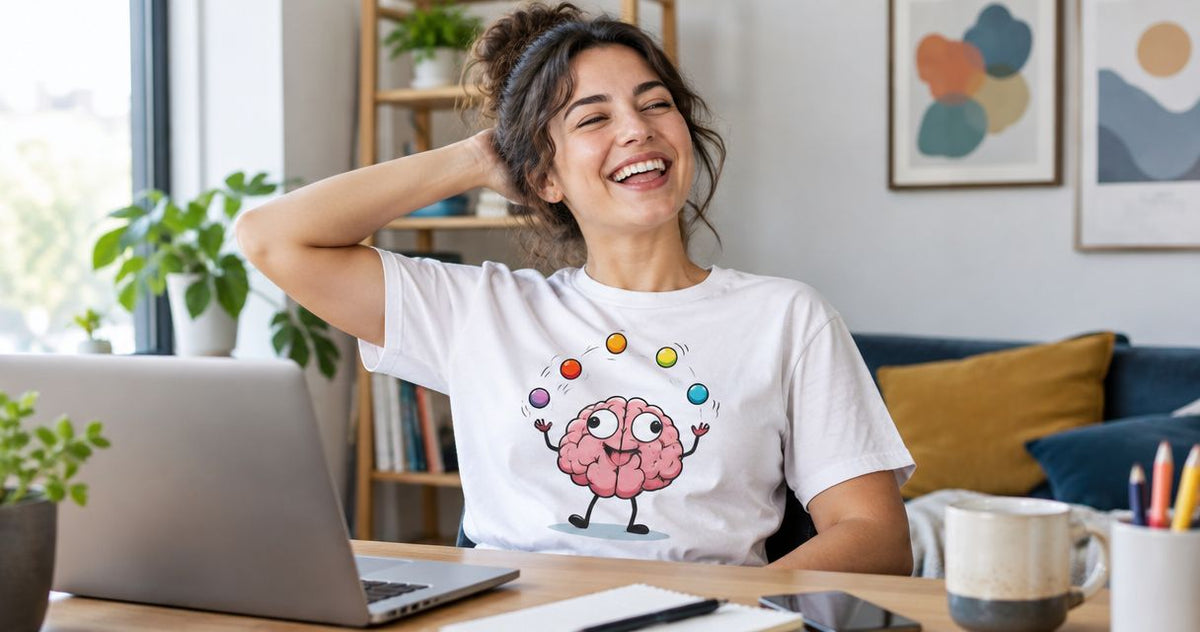 Best funny ADHD t-shirts in 2026 for laughing at your brain