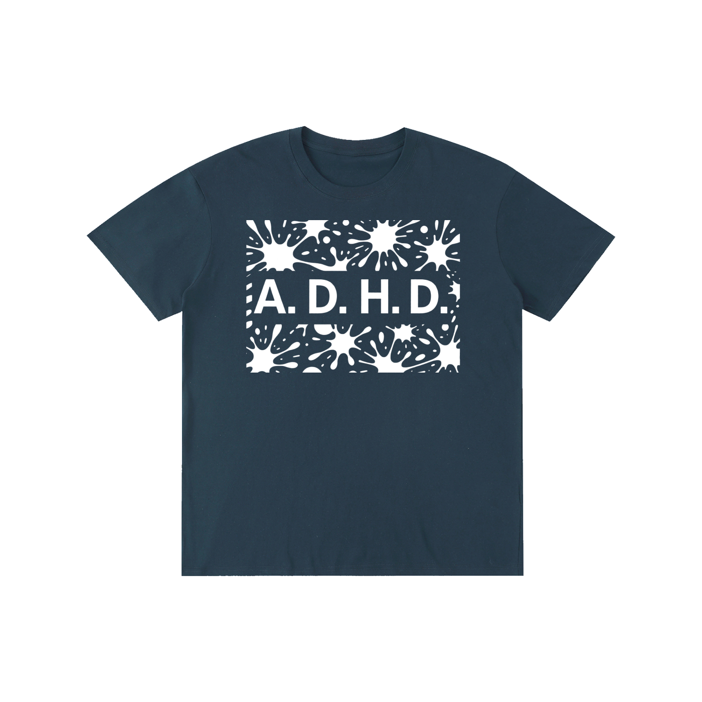 ADHD Scatter Splatter - Pure Cotton Unisex T-Shirt