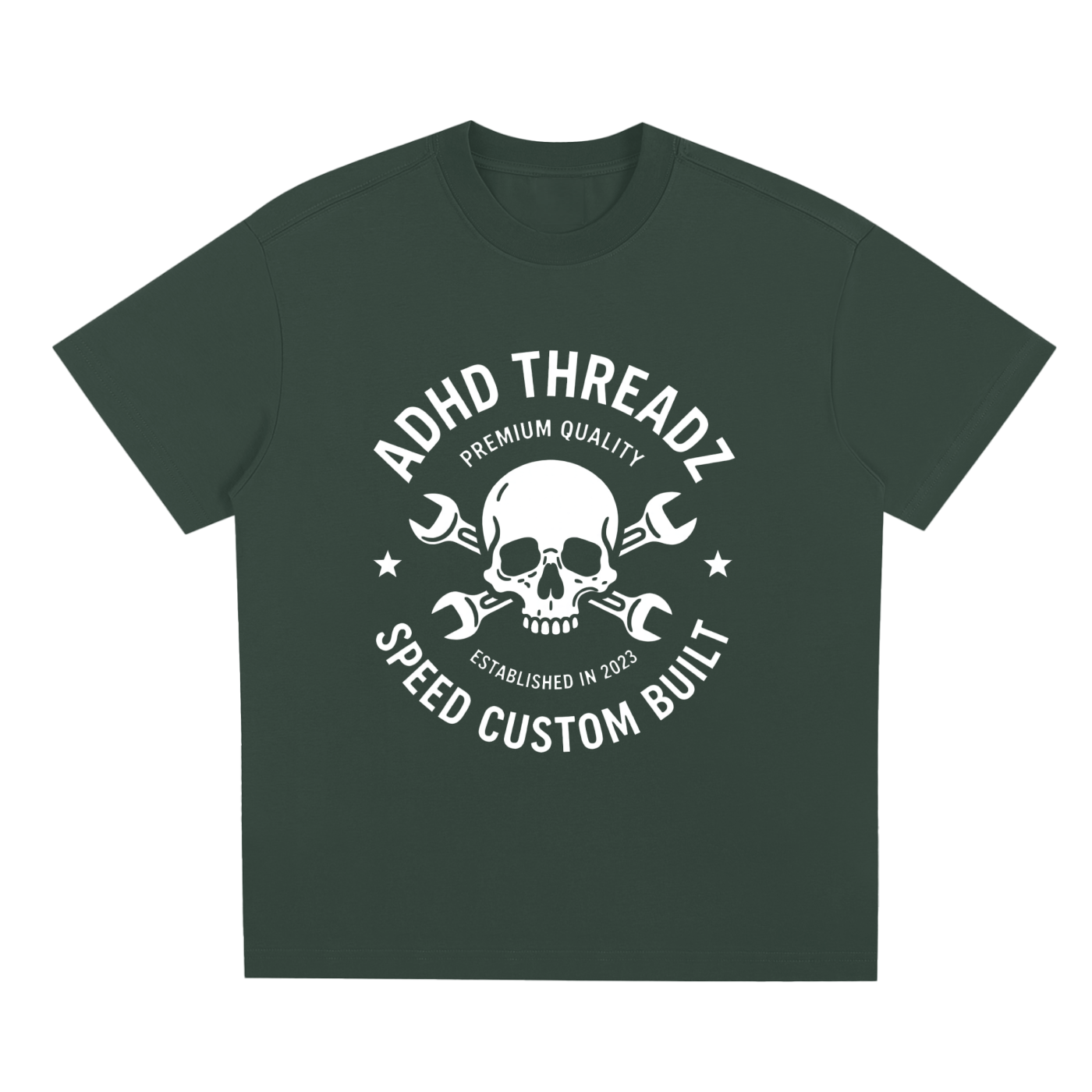 ADHD Threadz Custom Built - Sorona Quick-Dry Cooling T-Shirt