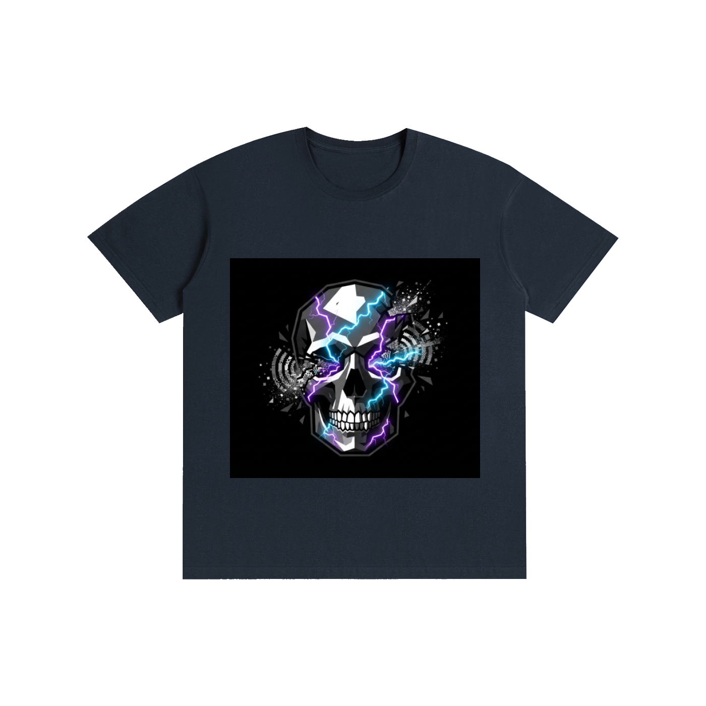 Skull,Adhd,Shirt,Graphic,Tee,Funny,Fun,Neurodivergent