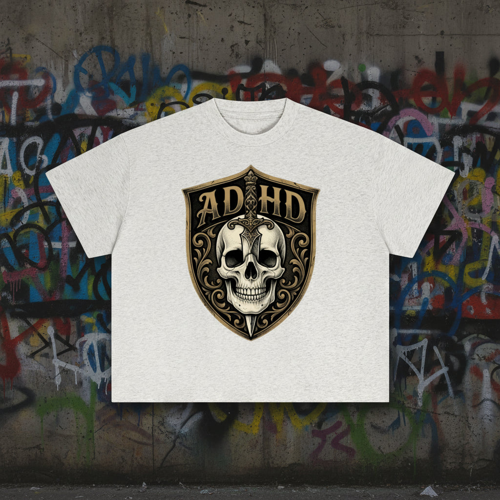 Daggerface 2 Boxy Graphic Tee | ADHDThreadz