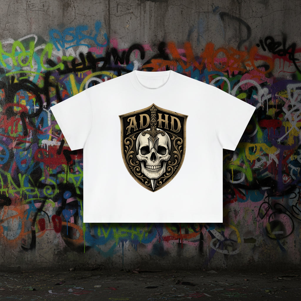 Daggerface 2 Boxy Graphic Tee | ADHDThreadz