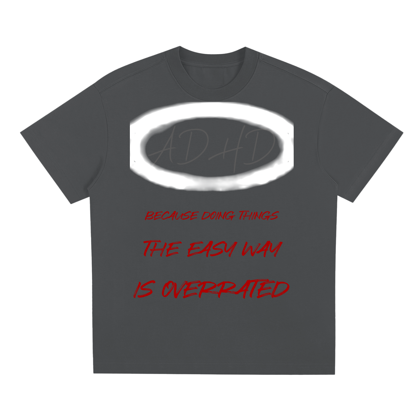 ADHD Overrated - Quick-Dry Cooling T-Shirt