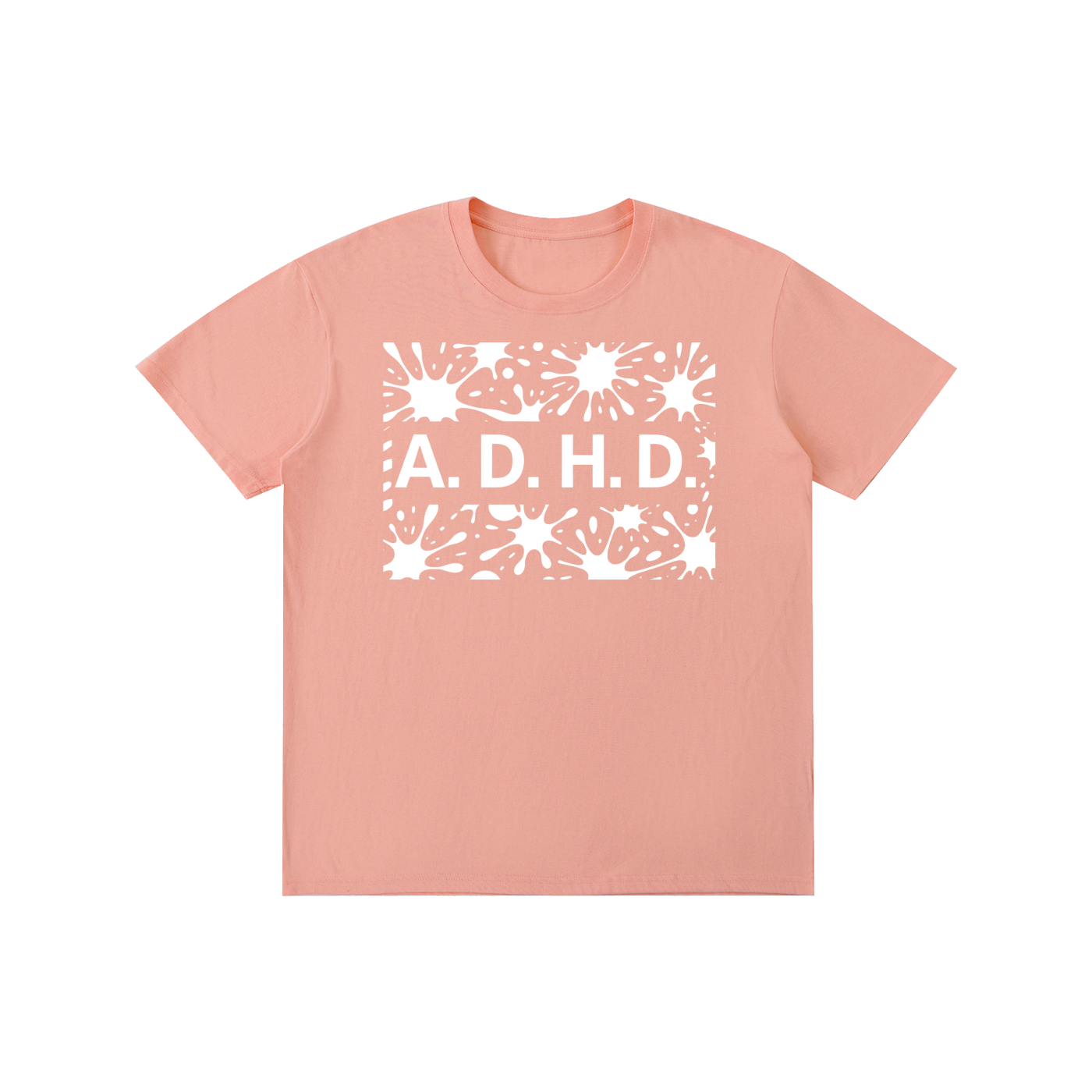 ADHD Scatter Splatter - Pure Cotton Unisex T-Shirt
