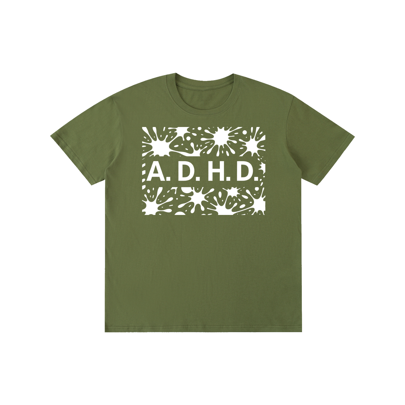 ADHD Scatter Splatter - Pure Cotton Unisex T-Shirt