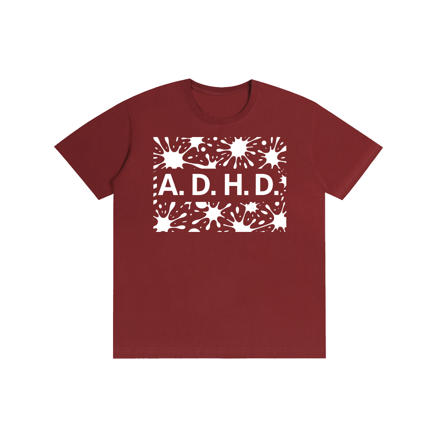 ADHD Scatter Splatter - Pure Cotton Unisex T-Shirt