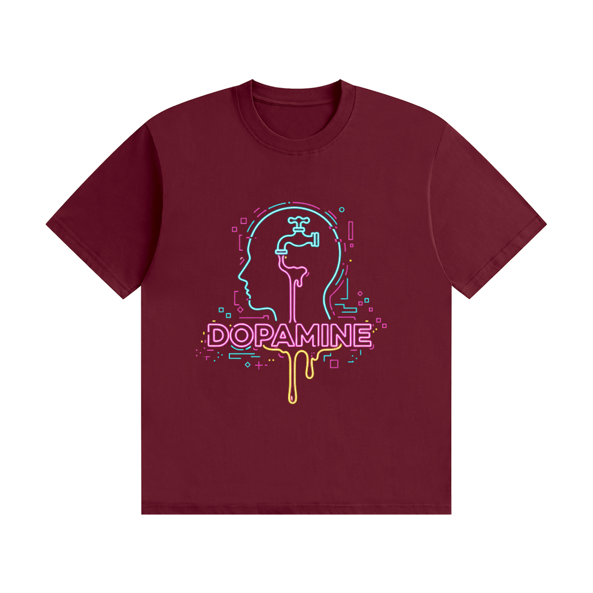 Dopamine Drip ADHD - Unisex Seamless Cotton T-Shirt