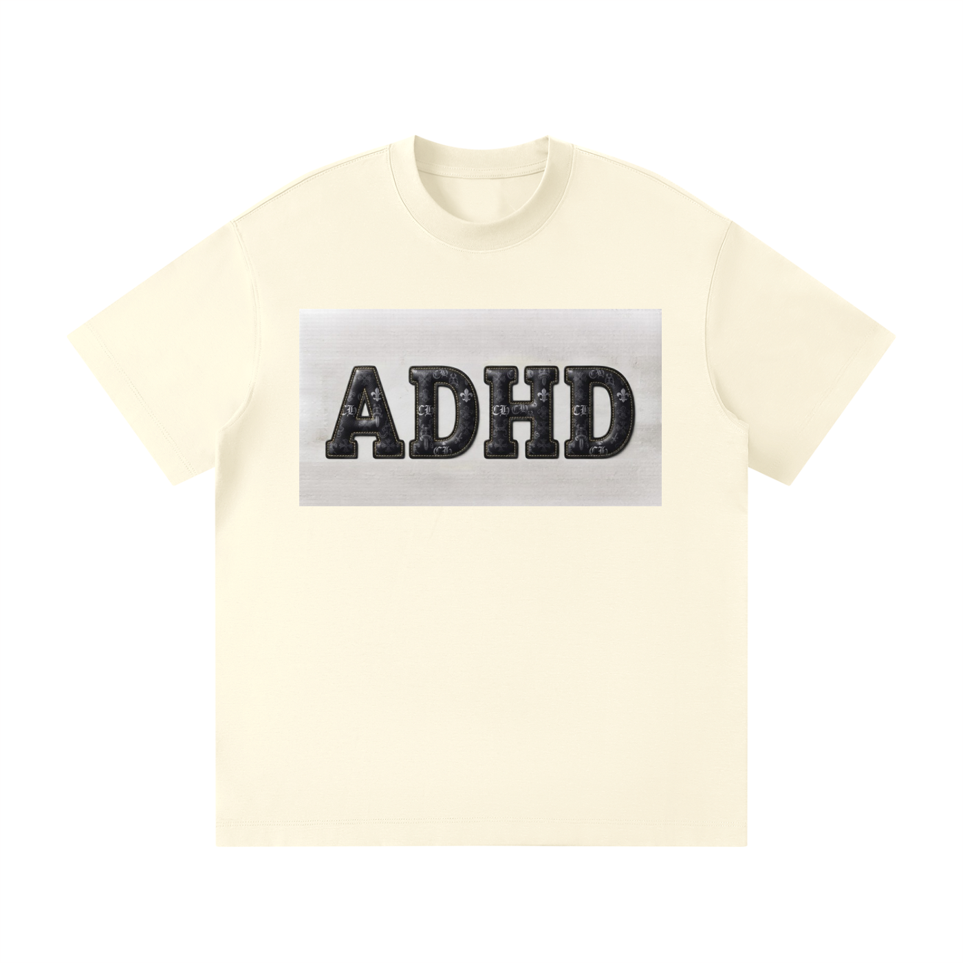 ADHD Fashion Print - Unisex Loose Fit Crewneck T-Shirt