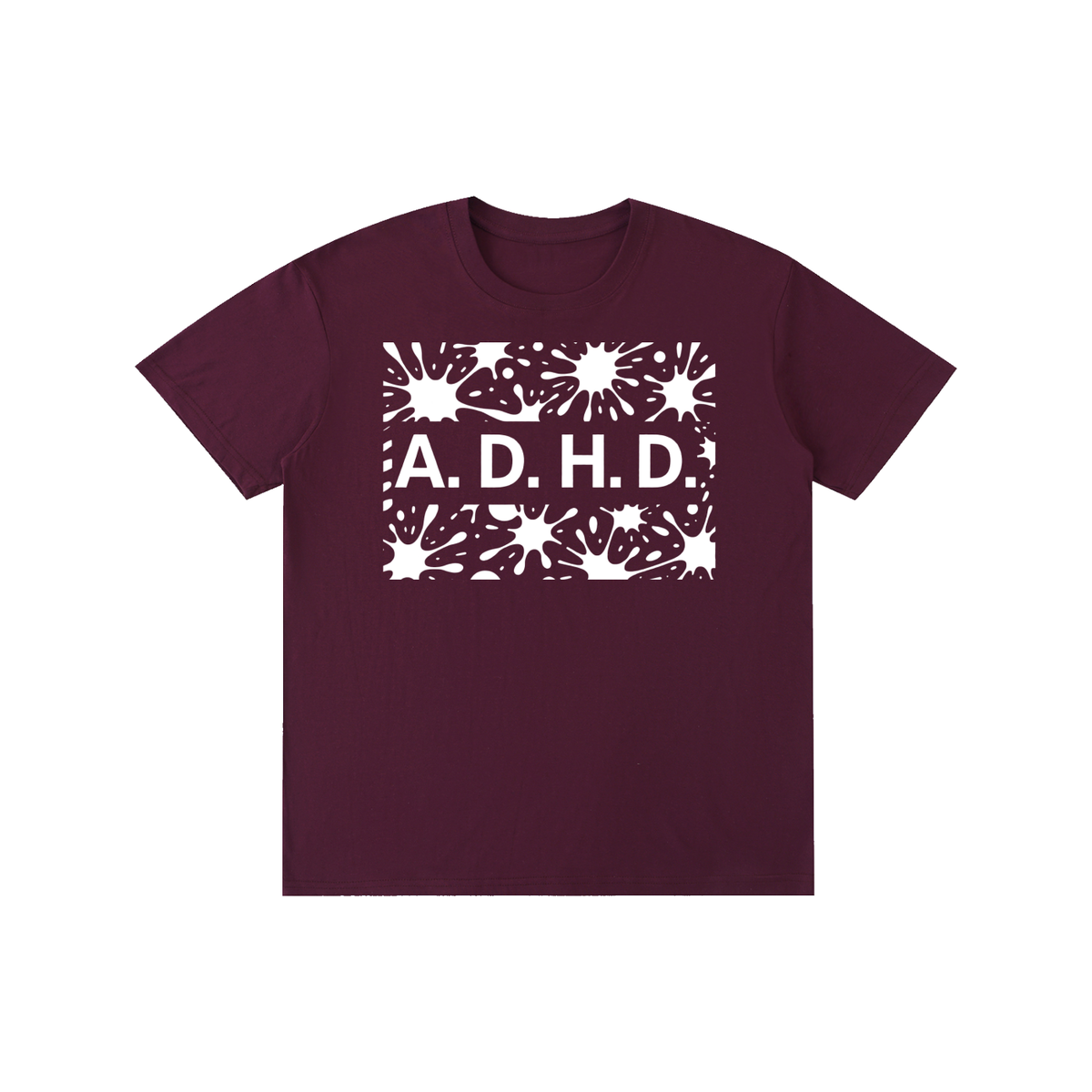 ADHD Scatter Splatter - Pure Cotton Unisex T-Shirt