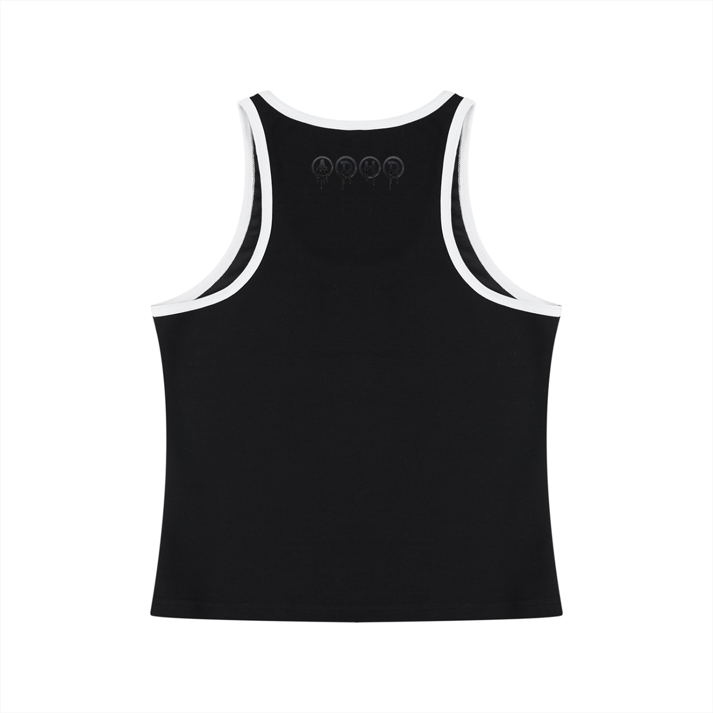 Women's Color Block Cropped Tank Top