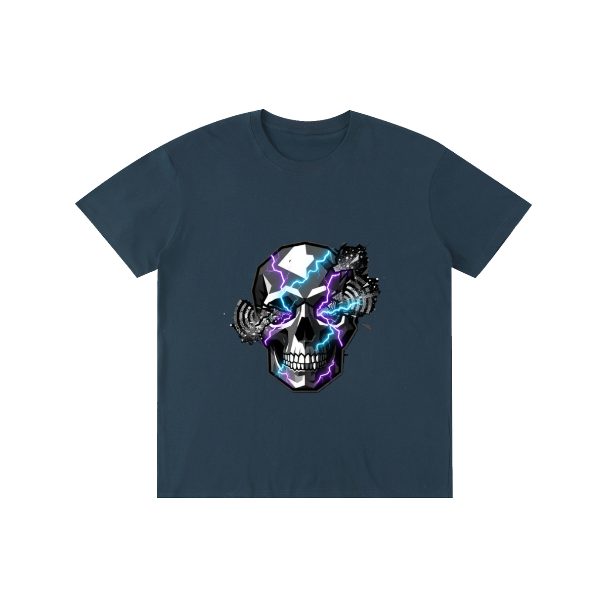 Skull,Adhd,Shirt,Graphic,Tee,Funny,Fun,Neurodivergent