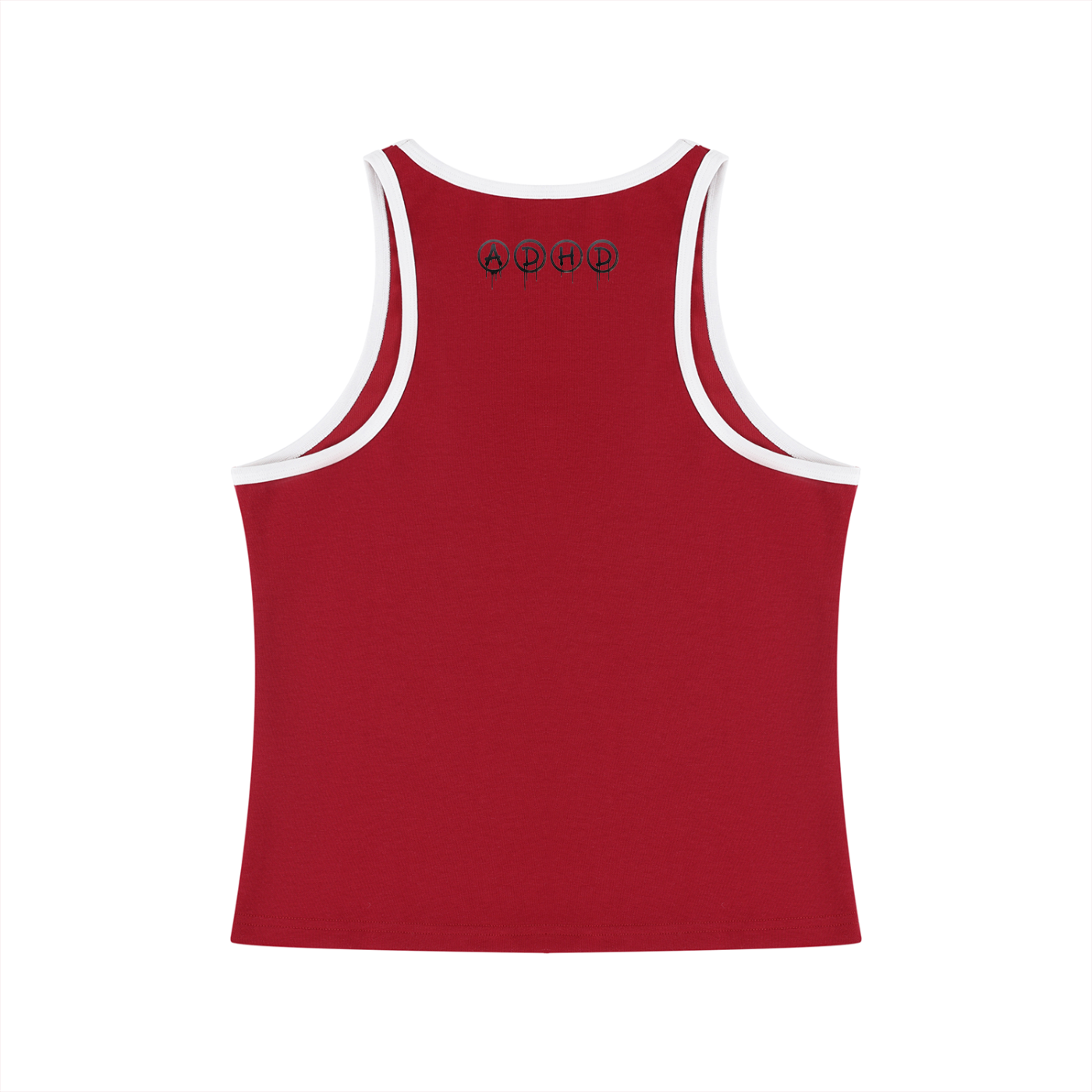 Women's Color Block Cropped Tank Top
