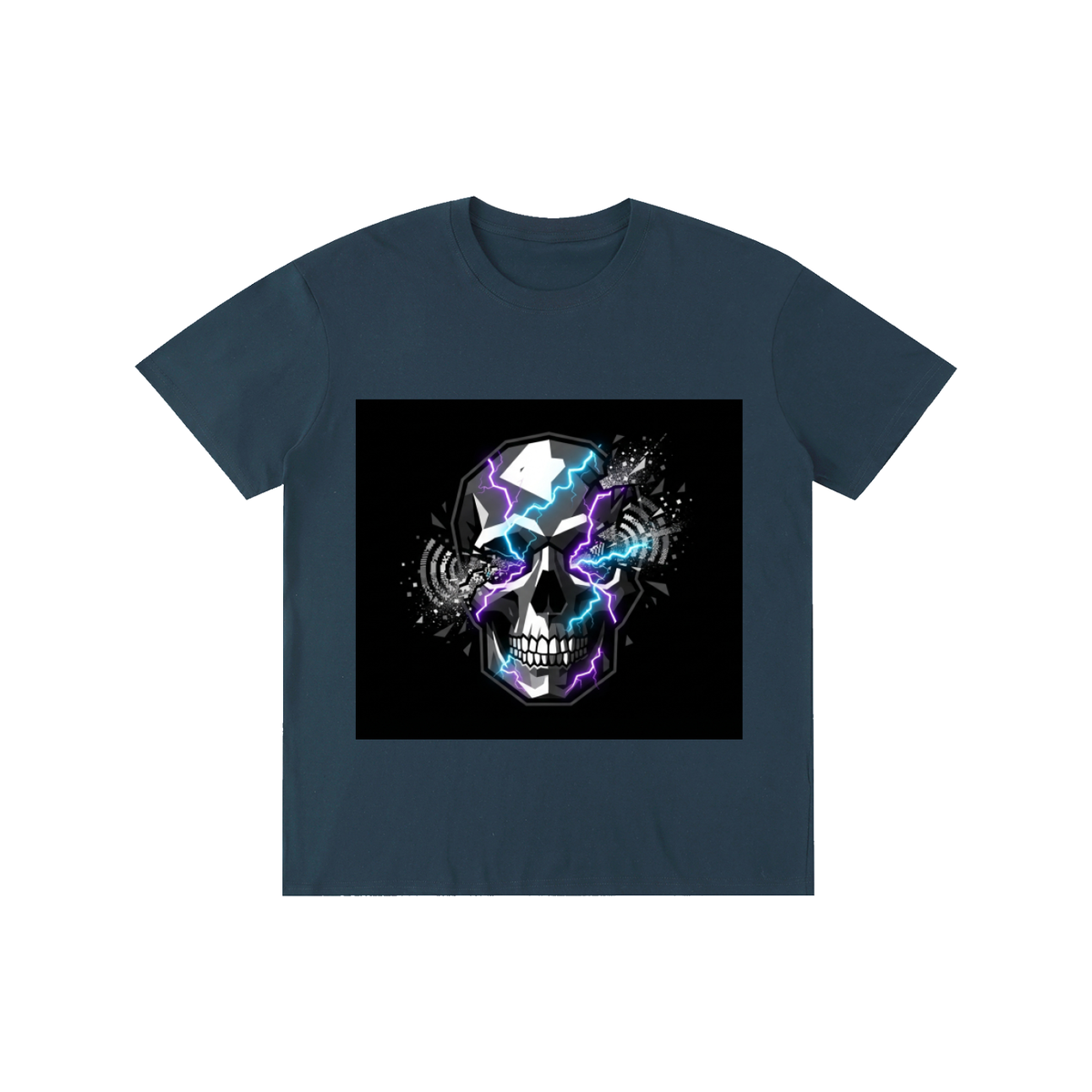 Skull,Adhd,Shirt,Graphic,Tee,Funny,Fun,Neurodivergent