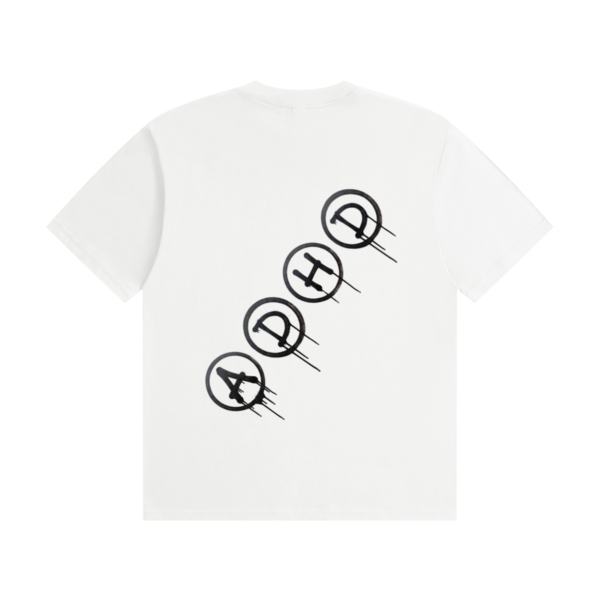Leanin' Into It ADHD Regular Fit Cotton T-Shirt