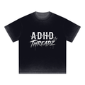 ADHD Threadz I Forgot - Reverse Dyed Loose Cotton T-Shirt
