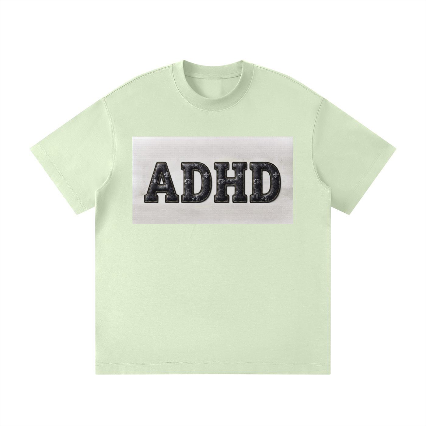 ADHD Fashion Print - Unisex Loose Fit Crewneck T-Shirt