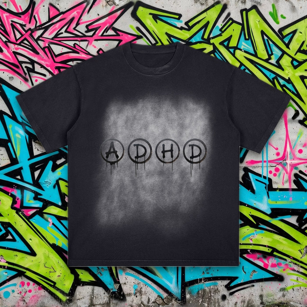 ADHD Drip Tee – Unisex Graphic T-Shirt