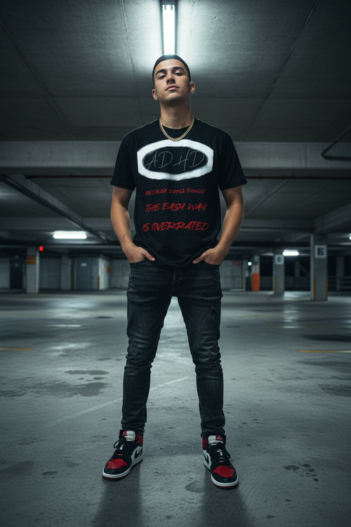 ADHD Overrated - Male Model