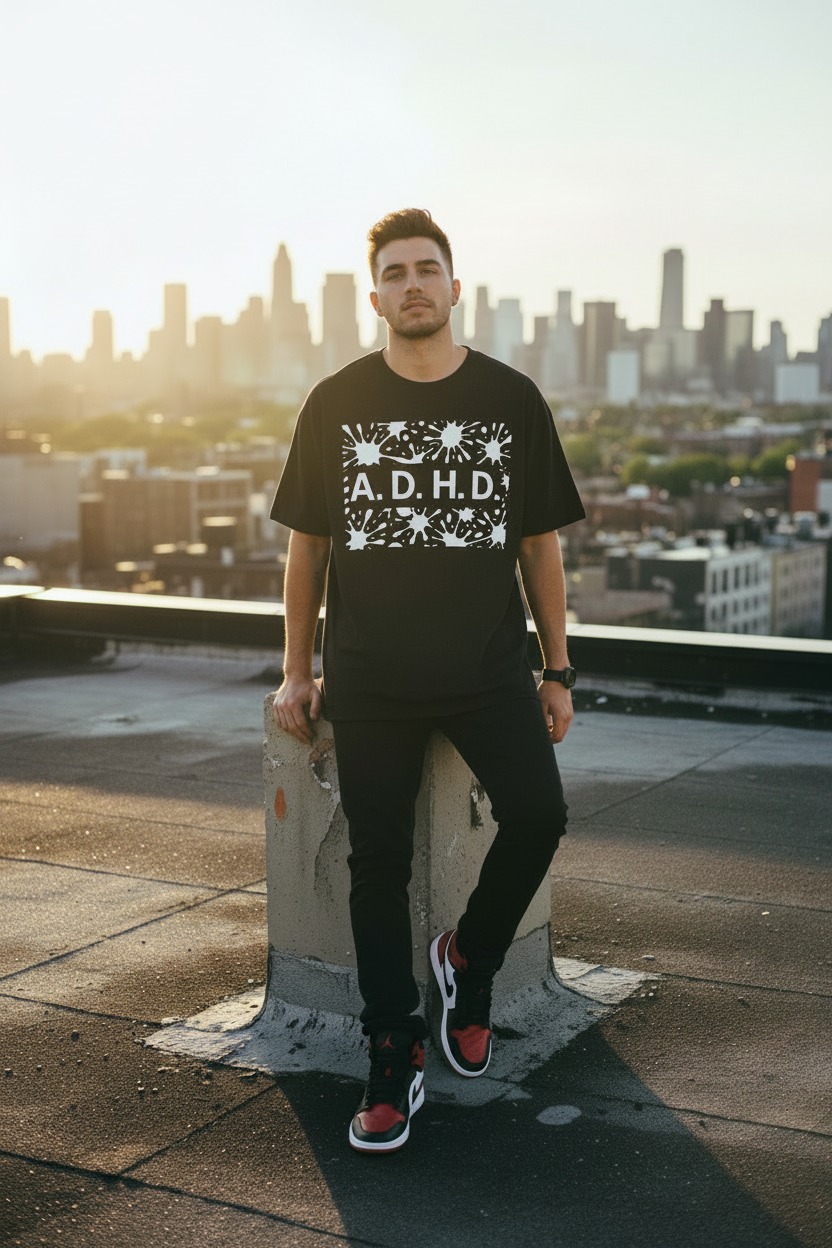 ADHD Scatter Splatter - Rooftop Sunset