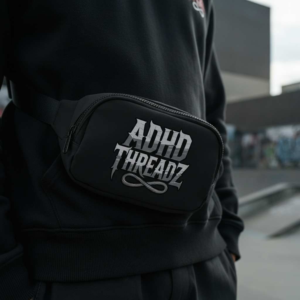 ADHDThreadz Fanny Pack - Close Up Hip Pack
