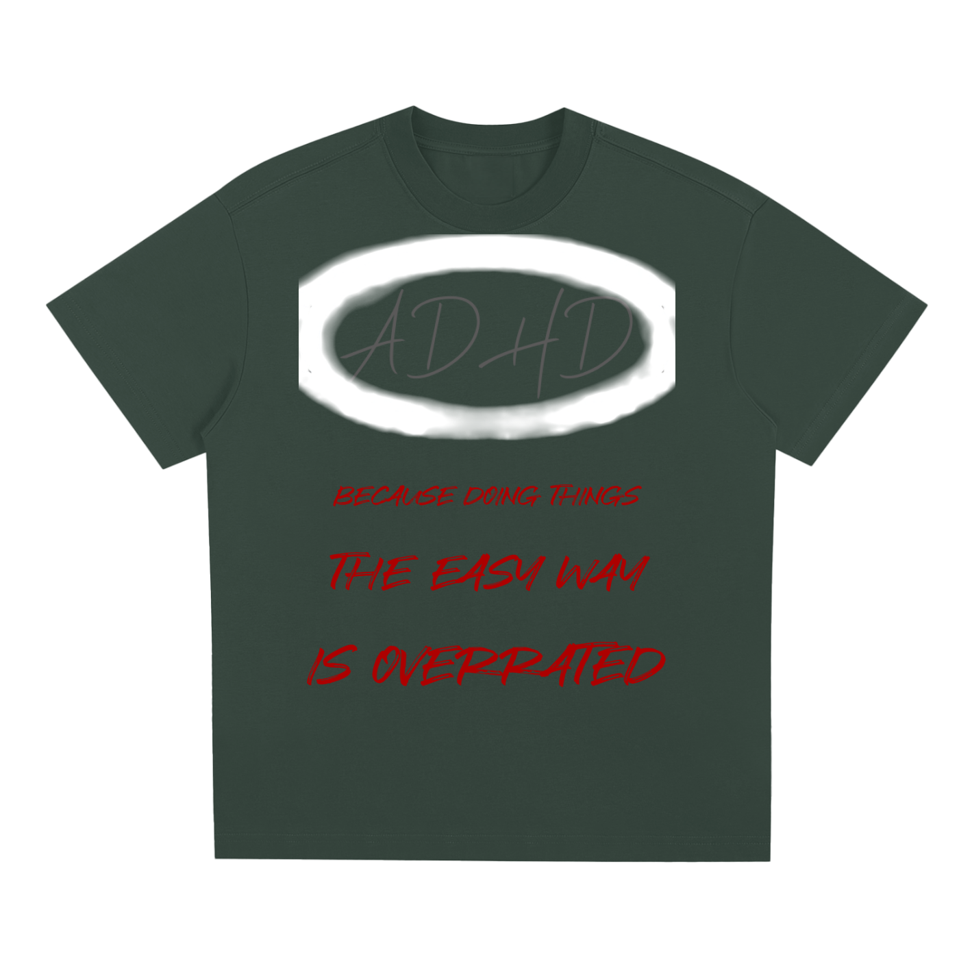 ADHD Overrated - Quick-Dry Cooling T-Shirt