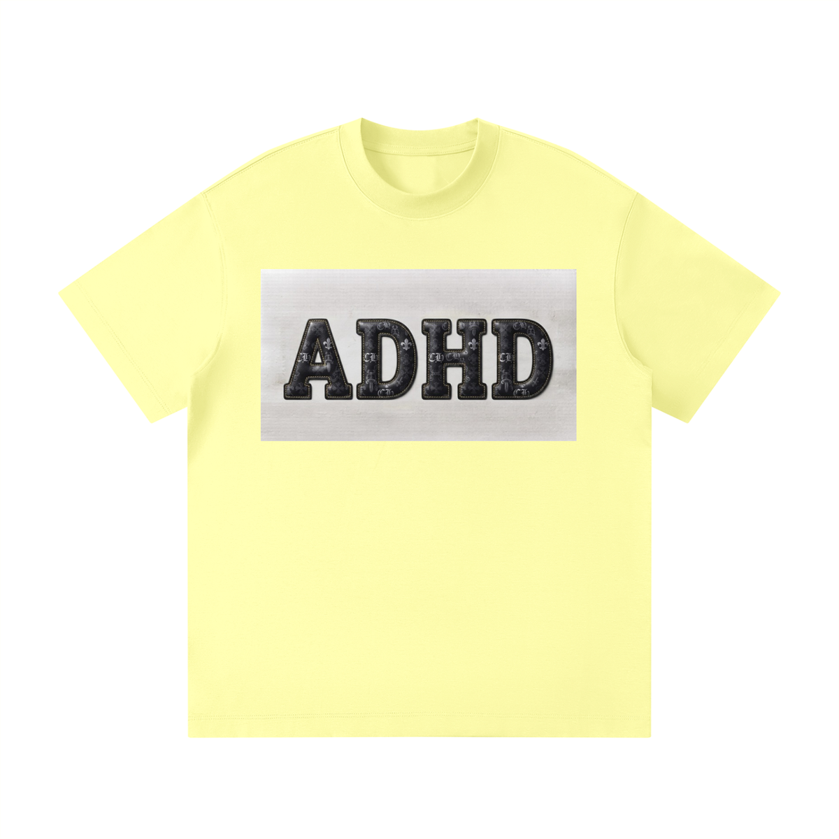 ADHD Fashion Print - Unisex Loose Fit Crewneck T-Shirt