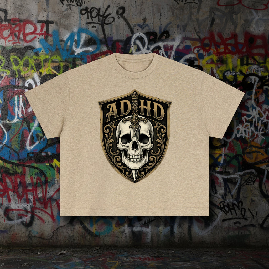 Daggerface 2 Boxy Graphic Tee | ADHDThreadz