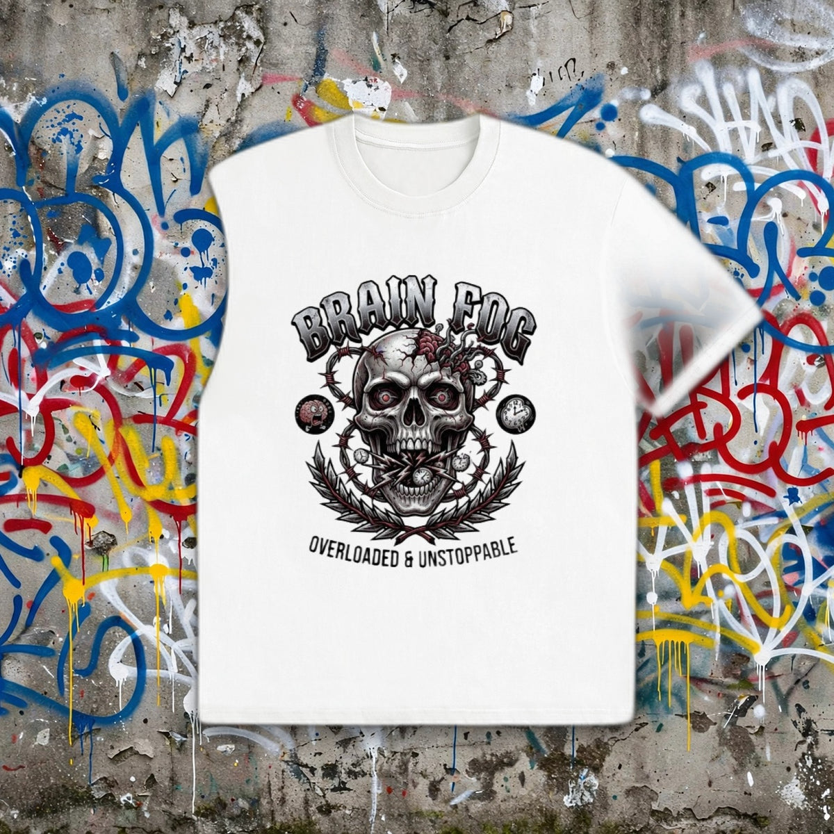 Brain Fog Graphic Tee | ADHDThreadz