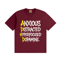 ADHD What it's Like - Unisex Seamless Cotton T-Shirt