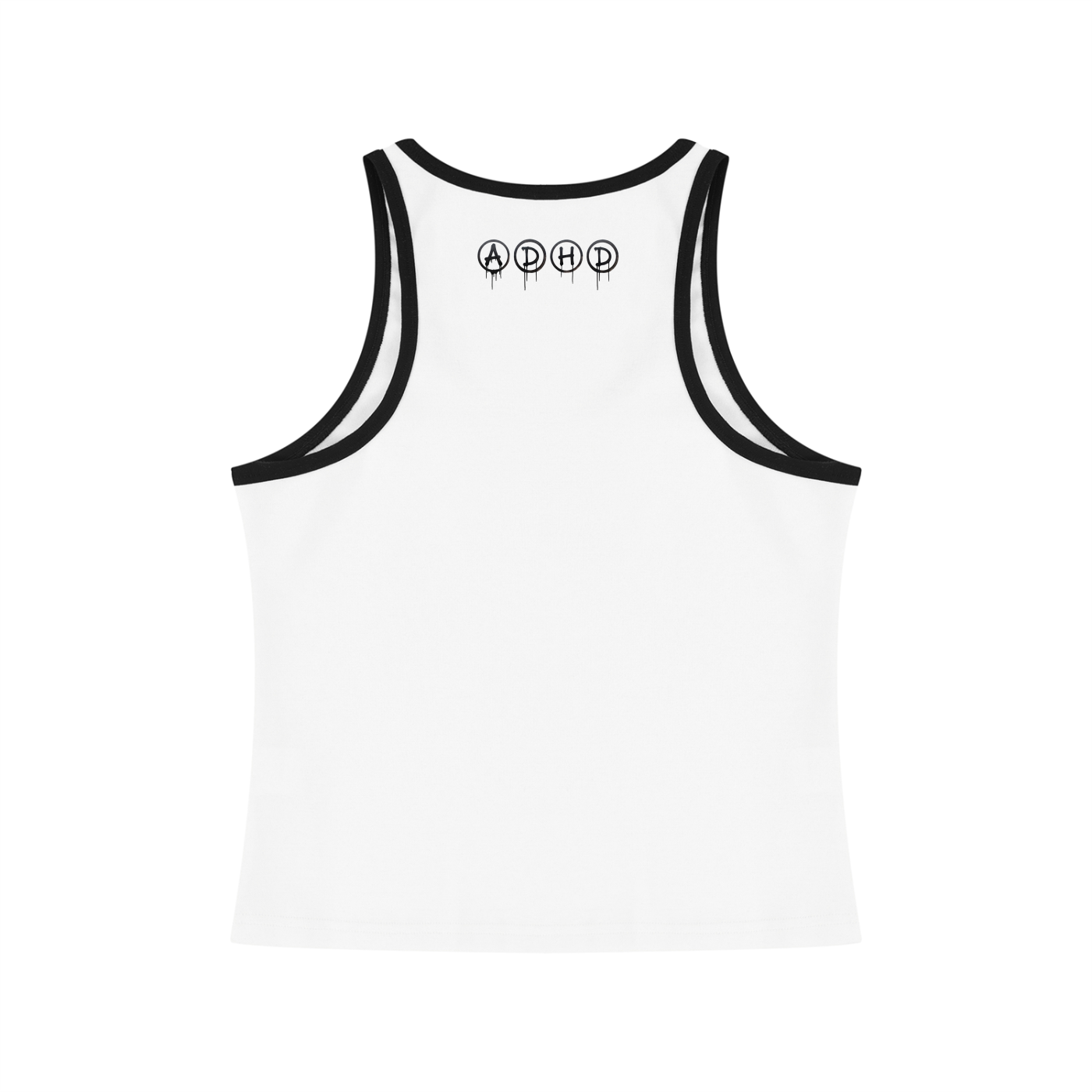 Women's Color Block Cropped Tank Top