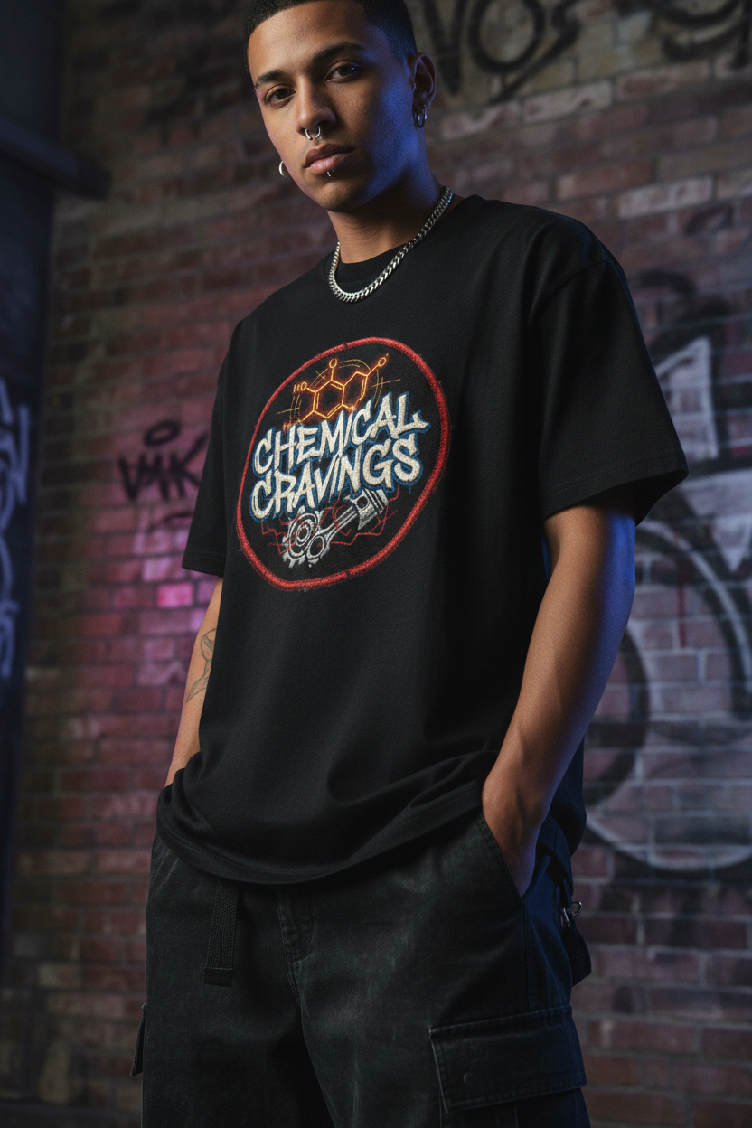 Chemical Cravings Model Photo