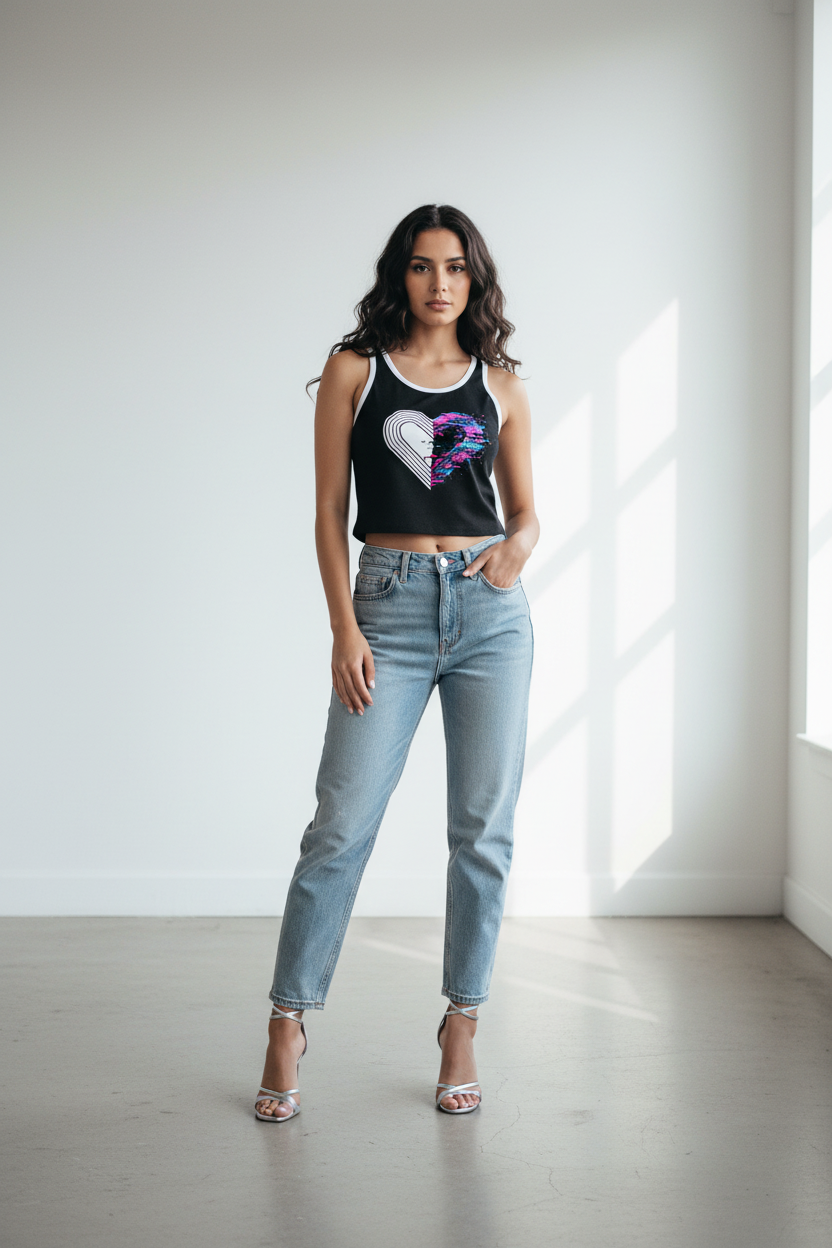 Color Block Tank Lifestyle