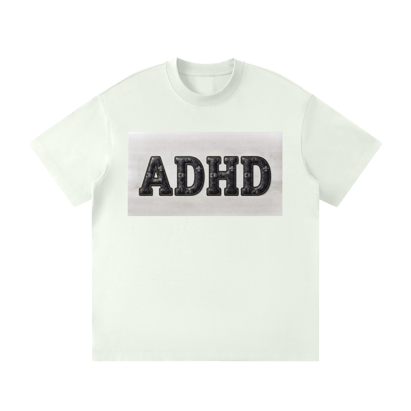 ADHD Fashion Print - Unisex Loose Fit Crewneck T-Shirt