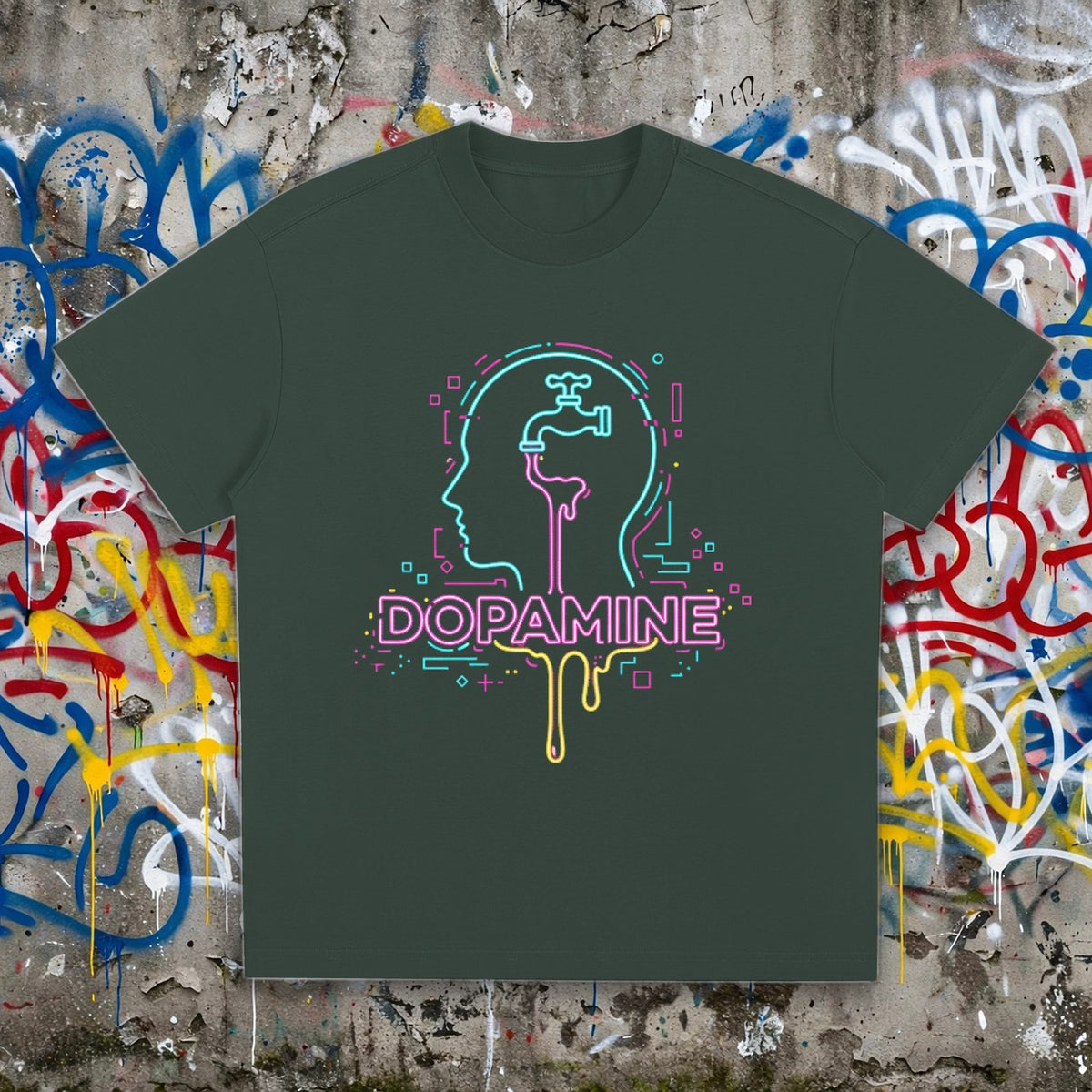 Dopamine Drip ADHD T-Shirt – Neurodivergent Streetwear