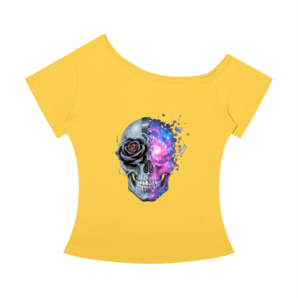 Beautiful Mind ADHD - Women’s Off-the-Shoulder T-Shirt