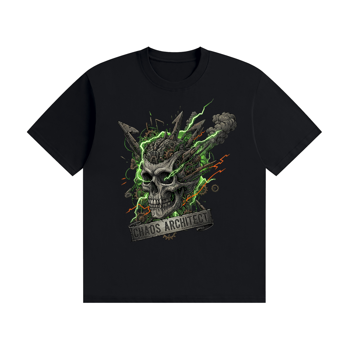 Chaos Architect ADHD - Unisex Seamless Cotton T-Shirt