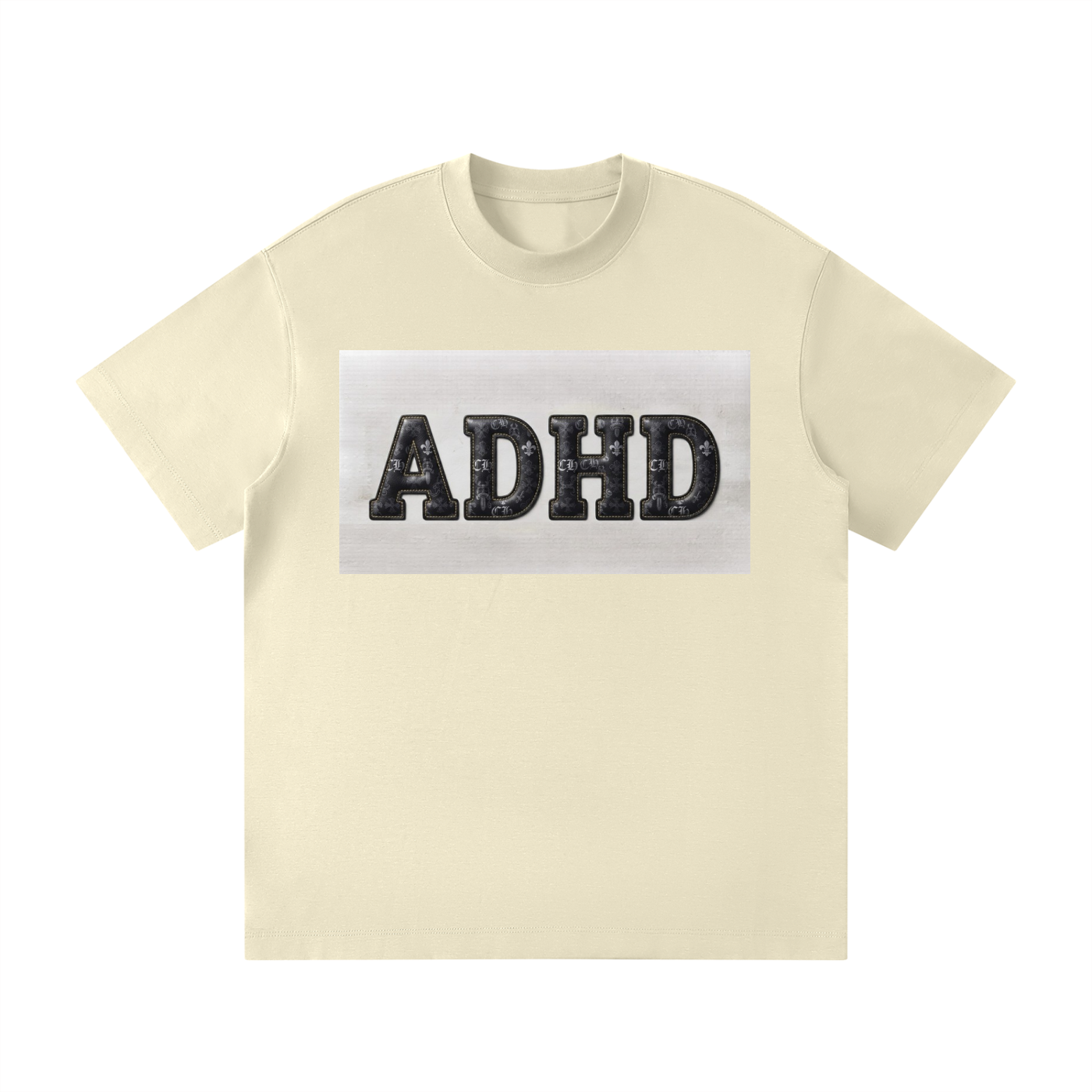 ADHD Fashion Print - Unisex Loose Fit Crewneck T-Shirt
