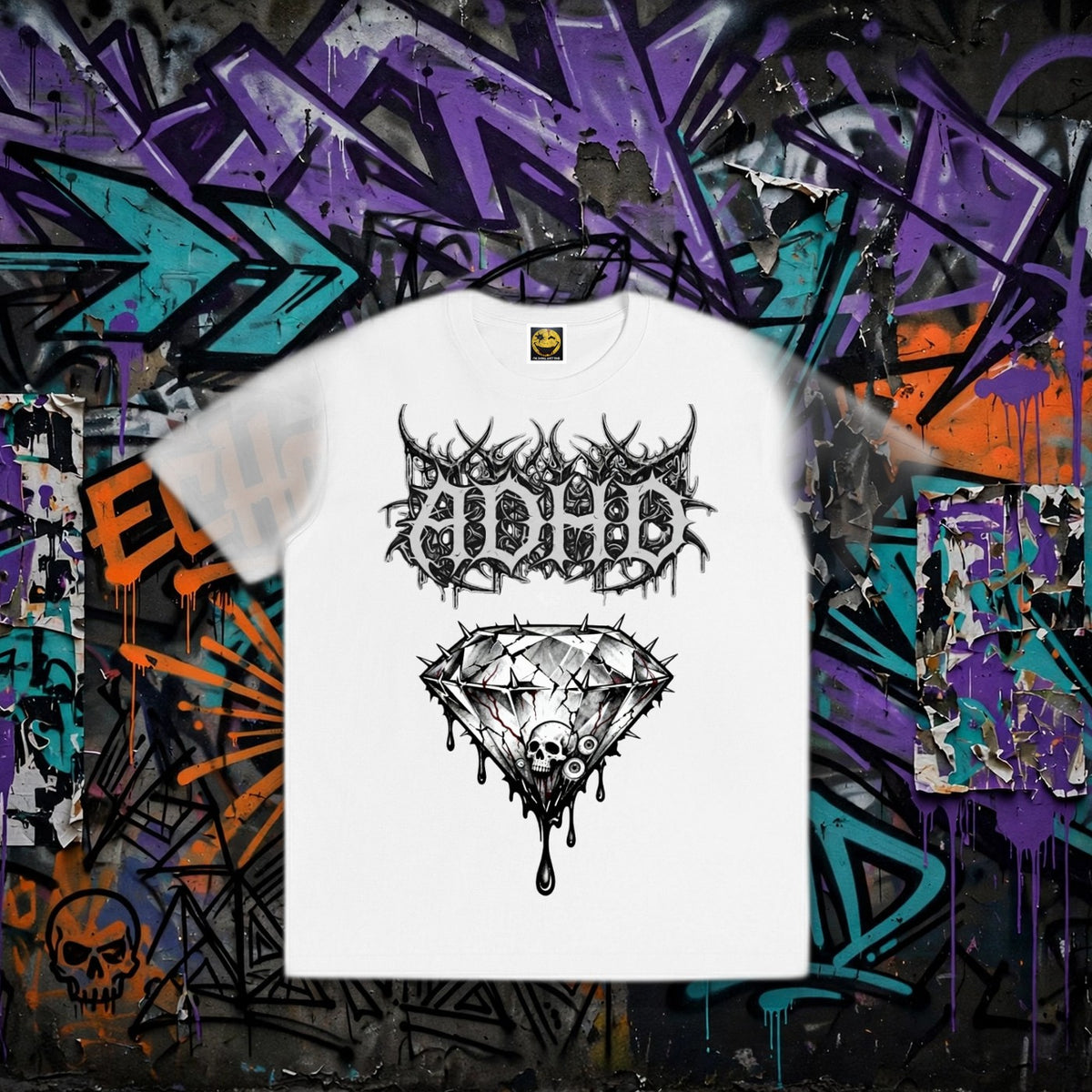 ADHD Heavy Thoughts T-Shirt – Neurodivergent Streetwear