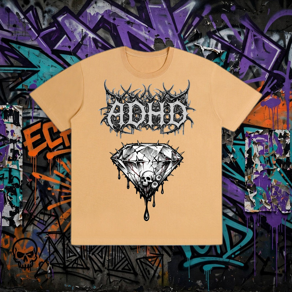 ADHD Heavy Thoughts T-Shirt – Neurodivergent Streetwear