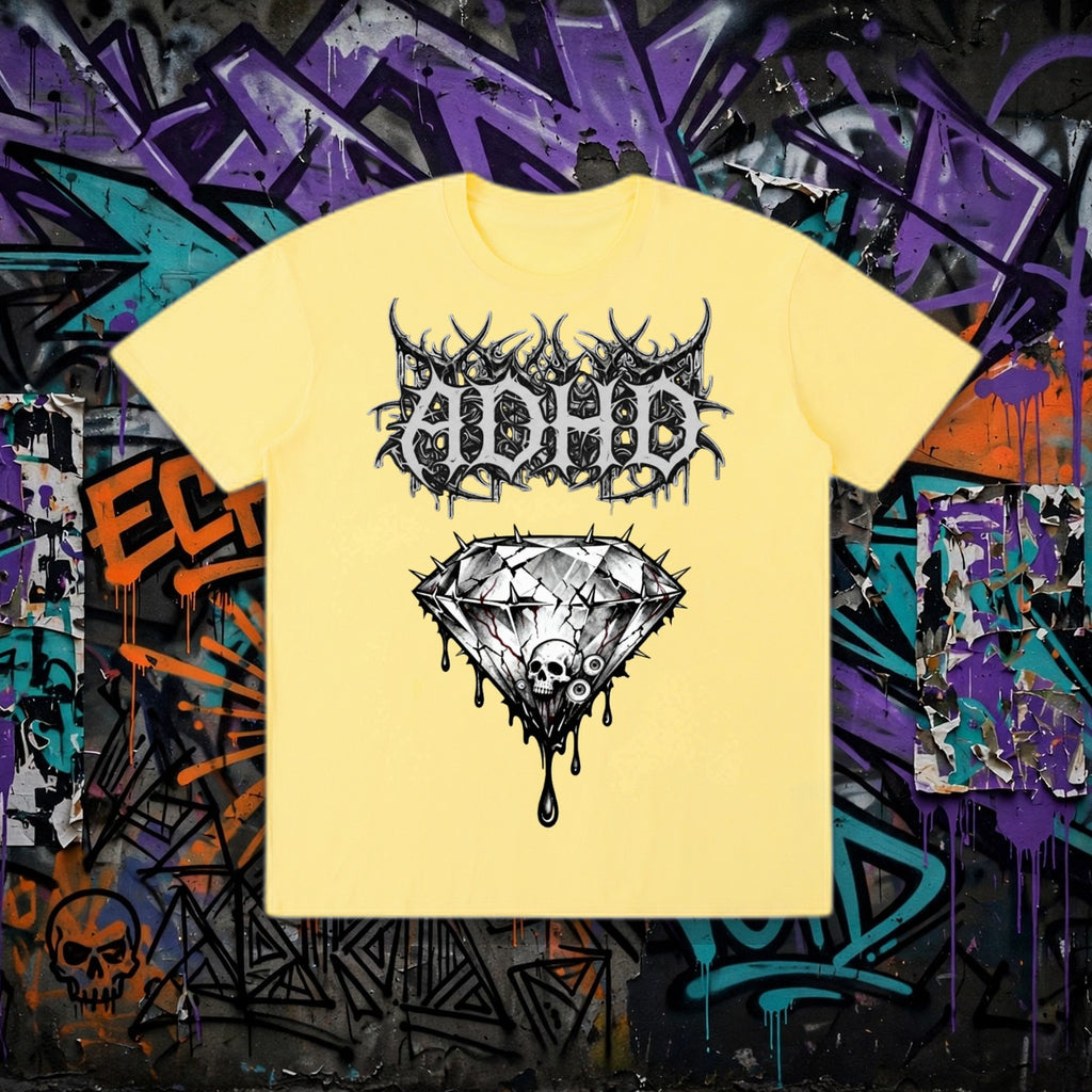 ADHD Heavy Thoughts T-Shirt – Neurodivergent Streetwear