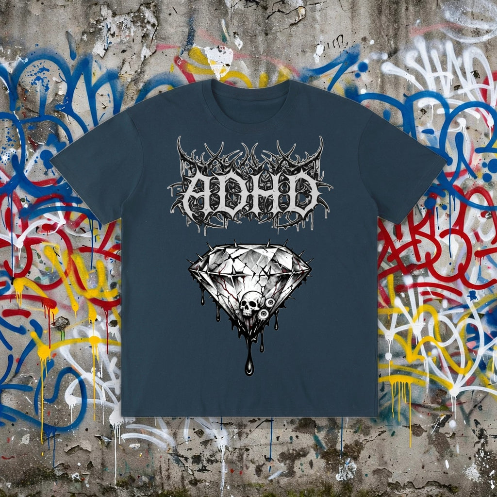 ADHD Heavy Thoughts T-Shirt – Neurodivergent Streetwear