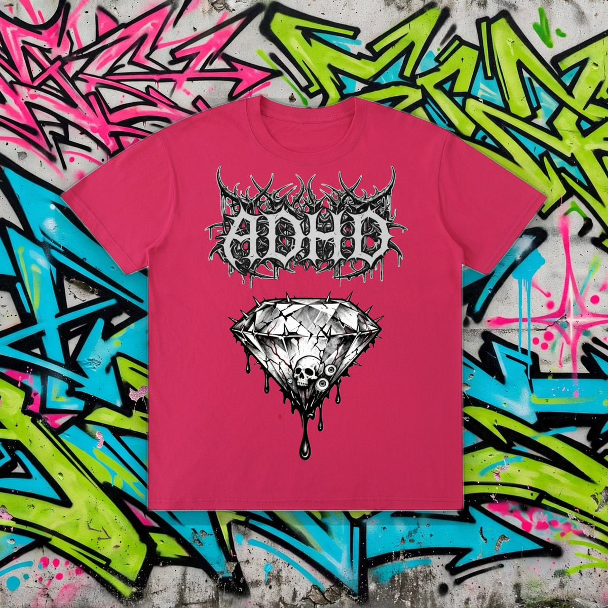 ADHD Heavy Thoughts T-Shirt – Neurodivergent Streetwear