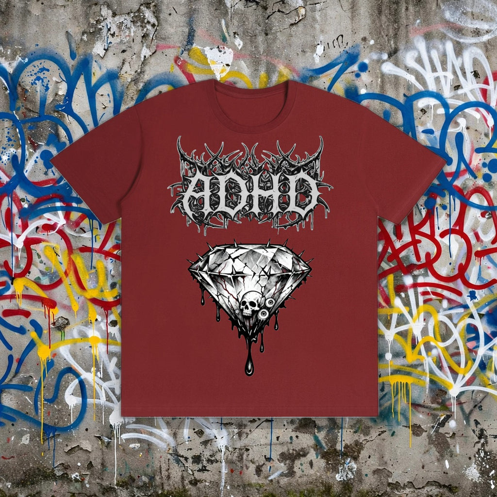 ADHD Heavy Thoughts T-Shirt – Neurodivergent Streetwear