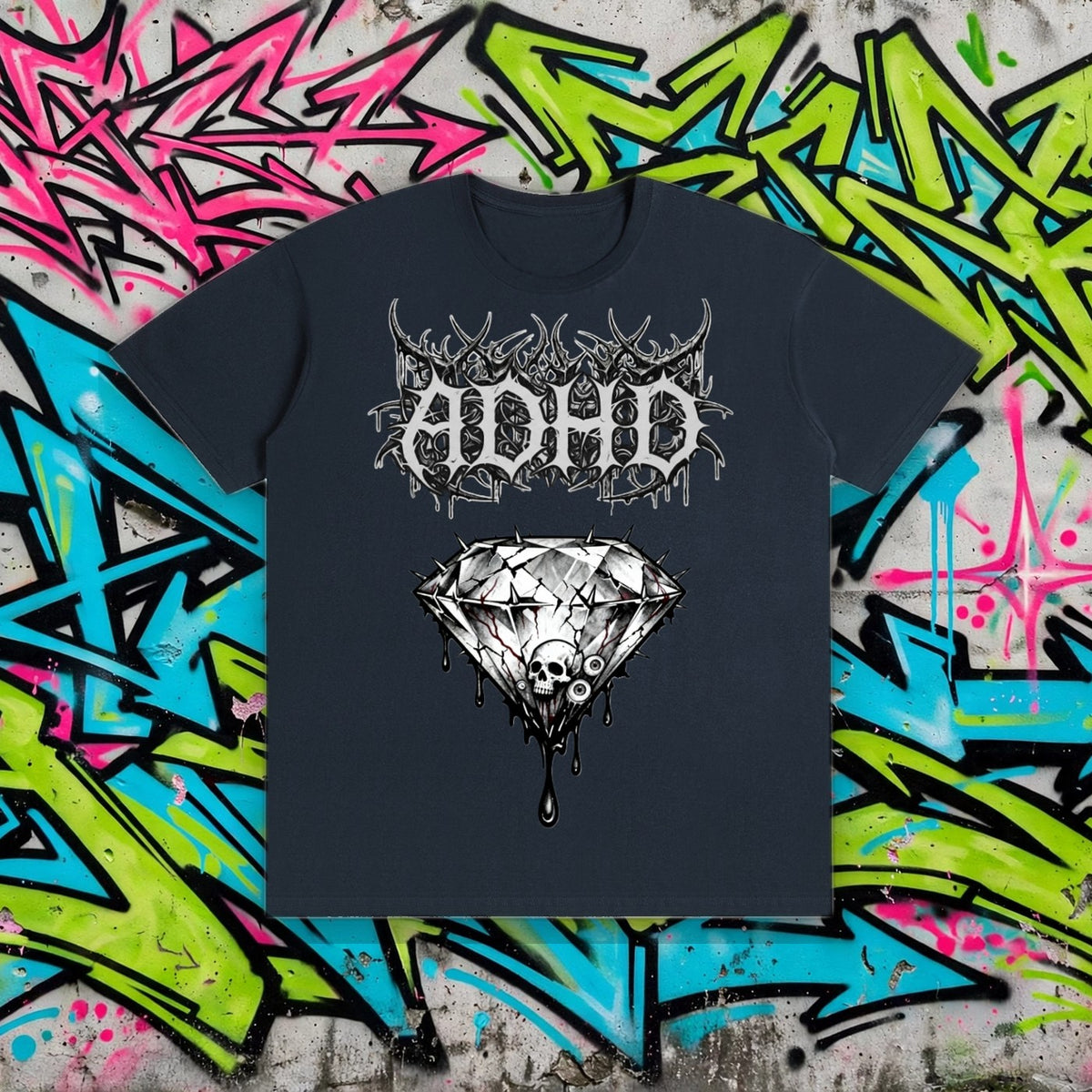 ADHD Heavy Thoughts T-Shirt – Neurodivergent Streetwear
