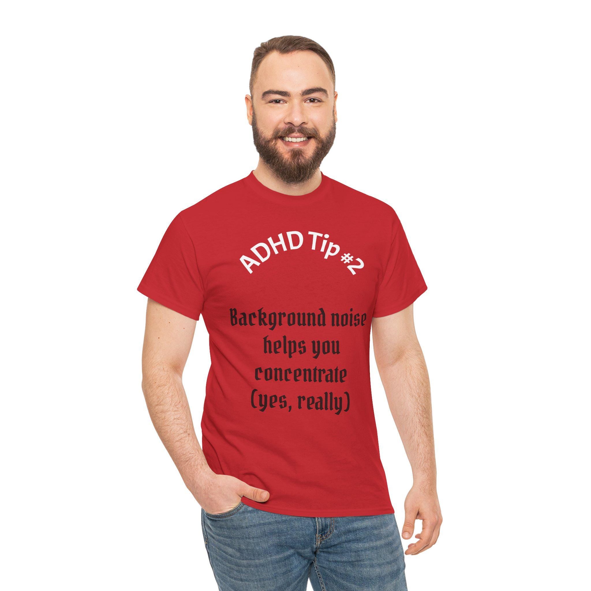 ADHD Tip T-Shirt: Neurodiversity Mental Health Graphic Tee