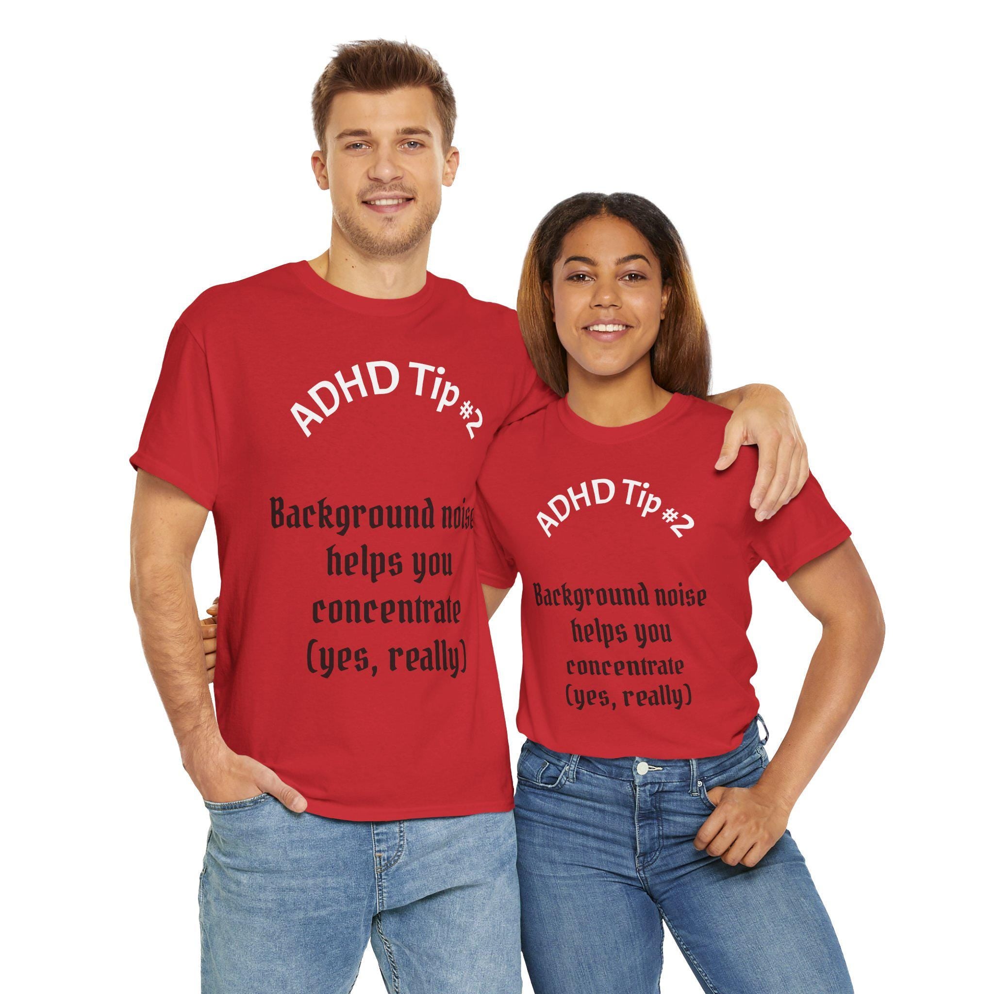 ADHD Tip T-Shirt: Neurodiversity Mental Health Graphic Tee