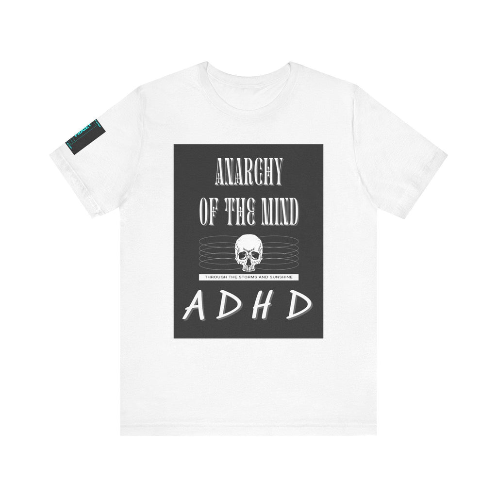 ADHD Awareness Tee: Anarchy of the Mind, Unisex Cotton Shirt