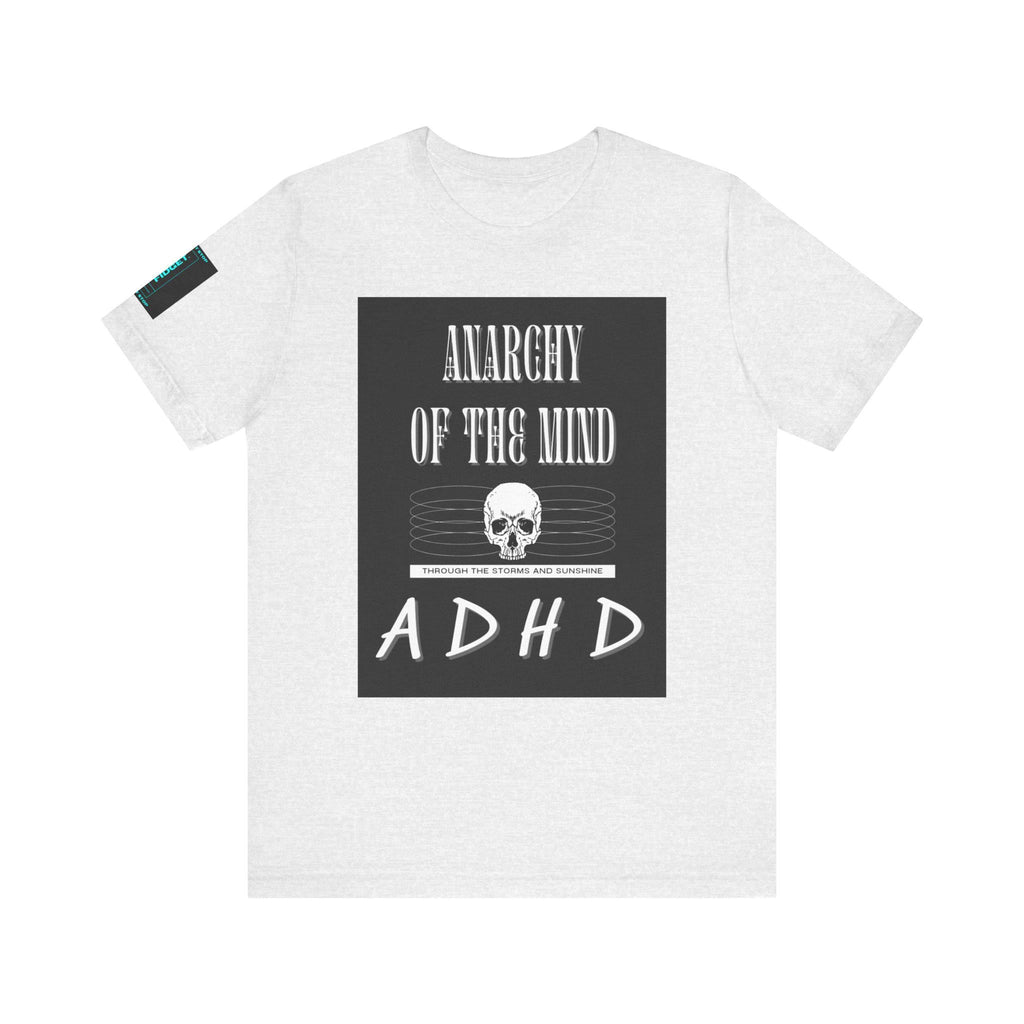 ADHD Awareness Tee: Anarchy of the Mind, Unisex Cotton Shirt