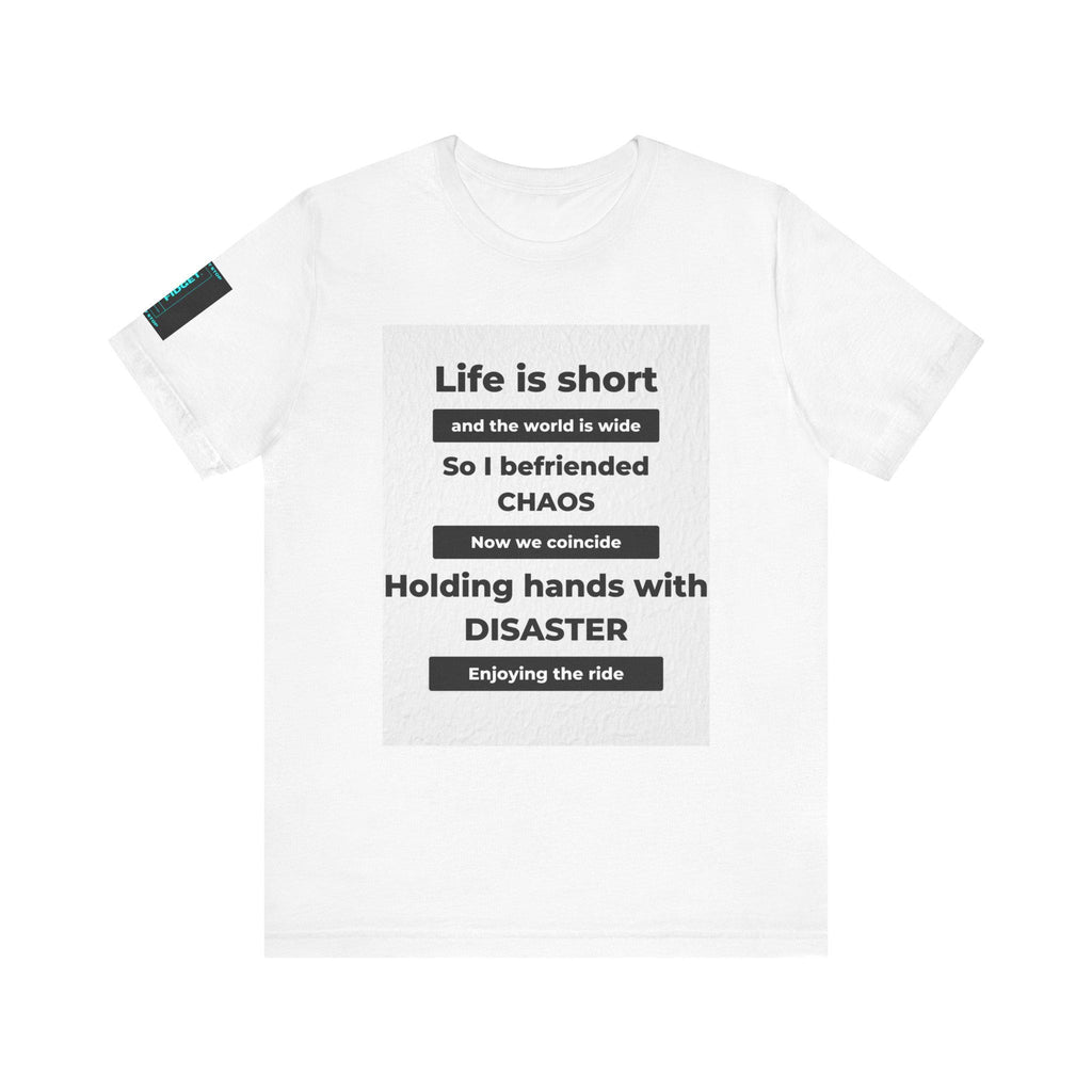 Think Quote Graphic Tee: Positive Vibes Unisex T-Shirt