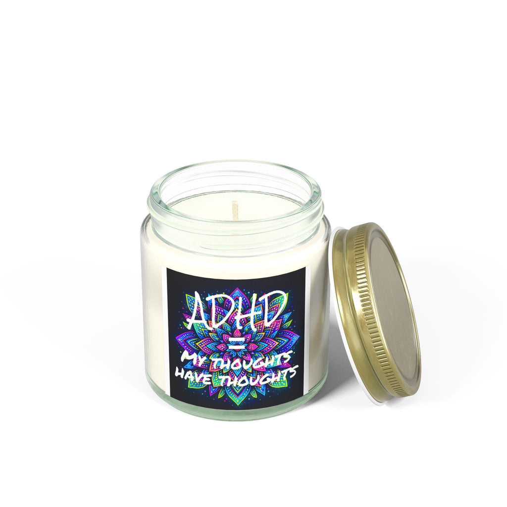 Adhd awareness scented candle: aromatherapy for calm & focus